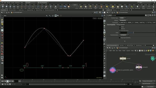 The Weekly Houdini Tutorial: Understanding Nurbs Curves Parameterisation: Chord Length & Centripeta смотреть онлайн
