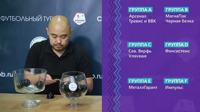 Жеребьевка осенней Спортинг-лиги – 2021 смотреть онлайн