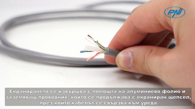 FTP кабел CAT6 PNI F06 с 4 двойки за интернет BG смотреть онлайн
