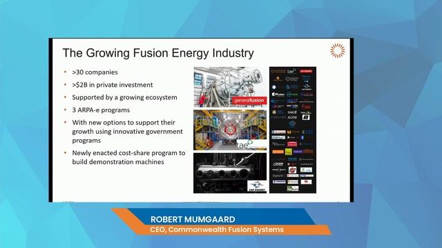 ARPA-E Summit Keynote: Commonwealth Fusion Systems CEO and Co-Founder Bob Mumgaard смотреть онлайн