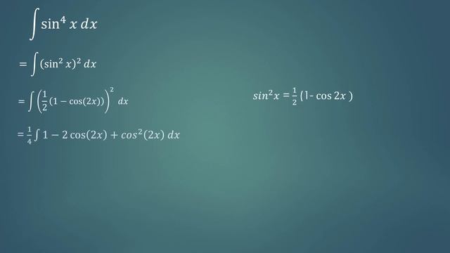 تكامل sin^4x смотреть онлайн