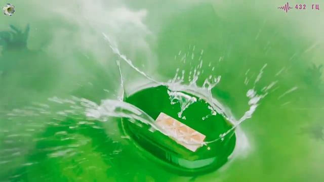 432 Гц, звуки воды и...белая Лилия... смотреть онлайн