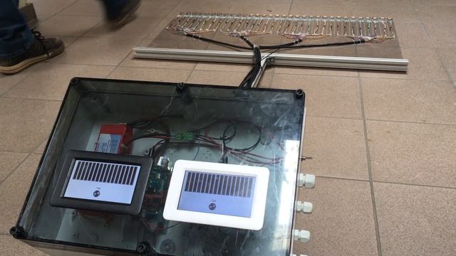 DIY metal detector array (32 coils 1 meter wide) смотреть онлайн