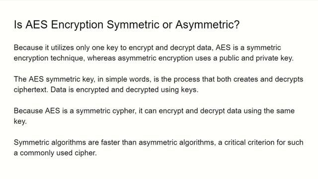 AES Encryption. Cryptographic Symmetric Algorithm Encoding Tool смотреть онлайн