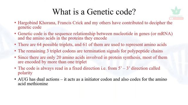Gene - Genetic code - CBMP - Part 10 - Tamil смотреть онлайн