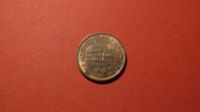 Coin. 5 Eurocents. Italy. 2007. смотреть онлайн
