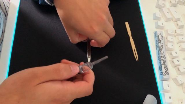 Lubing/Foam Ducky one 2 SF (WITHOUT desoldering)|MX red switches| смотреть онлайн