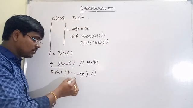 Encapsulation -Python programming смотреть онлайн