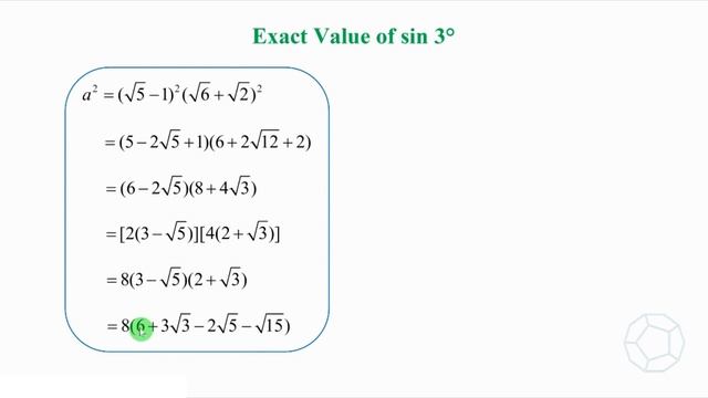 I found the exact value of sin 1 degree (from sin 3 degrees) | Inspired by @blackpenredpen смотреть онлайн
