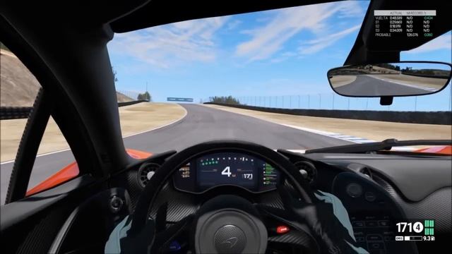 Project CARS vs real life: McLaren P1 @ Laguna Seca смотреть онлайн