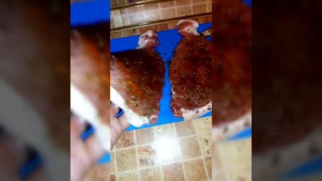 Свиной стейк #shorts смотреть онлайн