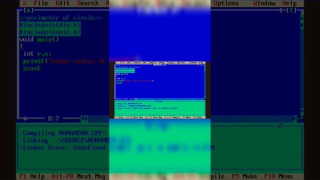 perimeter of circle,c programming#shortvideo @webaddiction441 like, subscribe and share 👍 смотреть онлайн