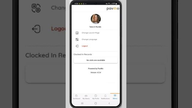 Caregiver Pavillio Mobile App 5 0