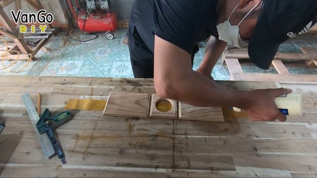 VanGo DIY || How to make a Wooden stand coffee filter holder || WOODWORKING смотреть онлайн