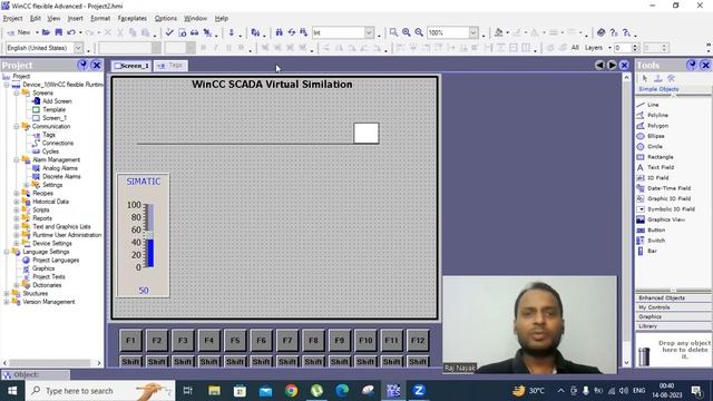 Siemens SCADA Training 8 - How to Make a Simple Animation in WinCC SCADA Software? #WinCC #SCADA смотреть онлайн