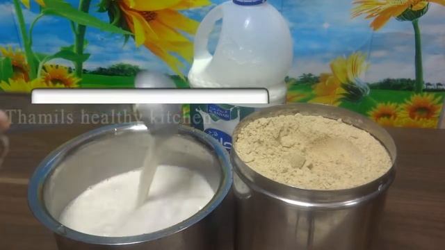 sathumavu kanji in tamil|homemade health mix kanji|protein shake|thamils healthy kitchen|tamil смотреть онлайн