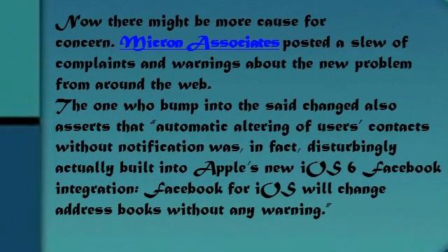Micron Associates Report: the lowering high lead of Facebook. смотреть онлайн