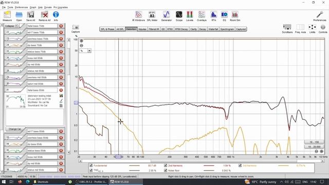 Alpine Status distorsion measurments (and other stuff)