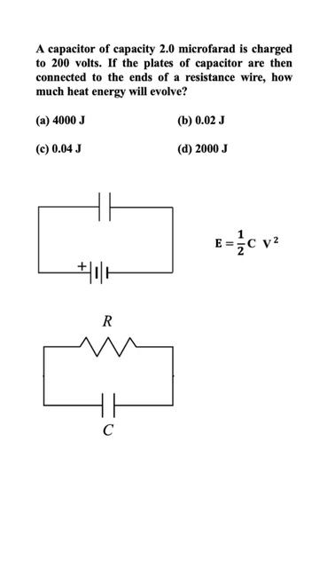 Capacitor | Charging | Resistor | Heat | Energy | Conversion | Conservation | Voltage | Equation смотреть онлайн