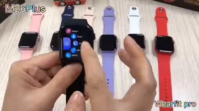 M26PLUS smart watch; APP: Wearfit Pro смотреть онлайн