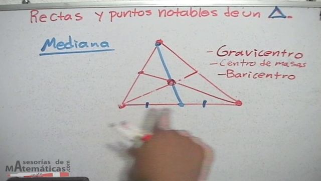 * Mediana (punto notable de un triángulo) - HD смотреть онлайн