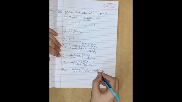 A function f(x) is defined as f(x) = 1-cos(ax)/xsin(x) if x≠0 and f(x)=1/2 if x=0 смотреть онлайн