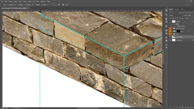 [Photoshop] Isometric Stone Way Tutorial