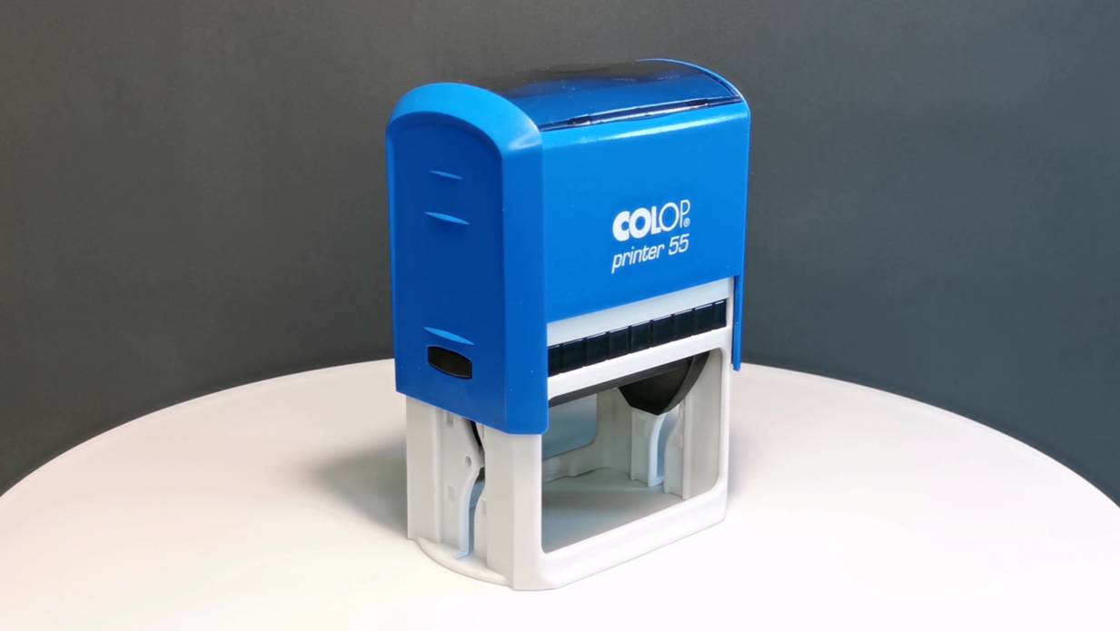 Colop Printer 55. Корпус синий. смотреть онлайн