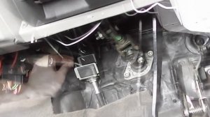 Лада Калина. Регулировка троса сцепления.