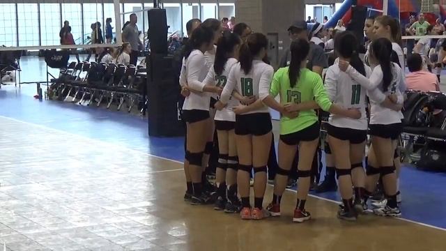 2016 Slainte Black 16-1 vs Invasion Volleyball Club 16-Black Set1 9-25 15-25 смотреть онлайн