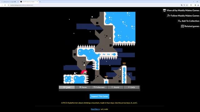 Celeste pico 8 02:21 speedrun смотреть онлайн
