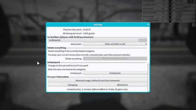 HOW TO SWITCH BETWEEN THEME PARKS WITHOUT LEAVING THE SERVER :) - Theme Park Tycoon 2 :) смотреть онлайн