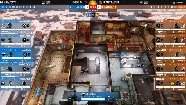 #BR62021 | FAZE CLAN vs BLACK DRAGONS | PLAYDAY #4 - ETAPA 1 | Rainbow Six Siege смотреть онлайн