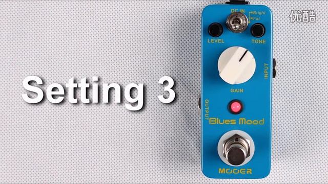 Mooer Blues Mood Blues Drive micro compact pedal