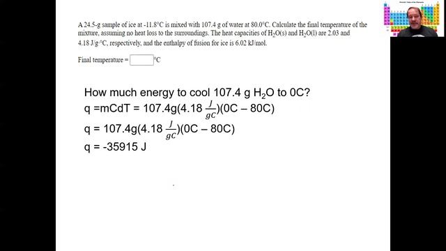 What Is The Final Temperature When Ice Is Added To Water?