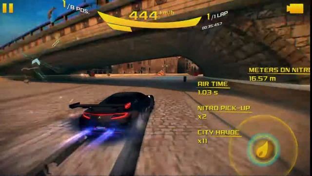 Asphalt 8 | B-Class Cup | Acura NSX GT3 Evo | Venice Rev. | 01.05.751 смотреть онлайн