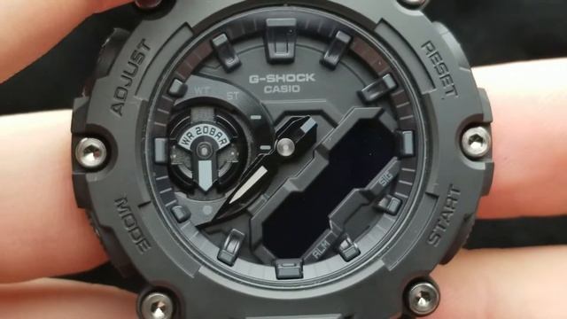 Gshock GA-2200 - Adjustig watch hands - Module 5674 смотреть онлайн