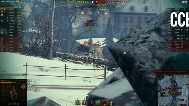 Топовый Дамаг! Просто Зверь! Игрок на WZ-111 model 5A набил 12,5К Урона и 8 Фрагов! смотреть онлайн