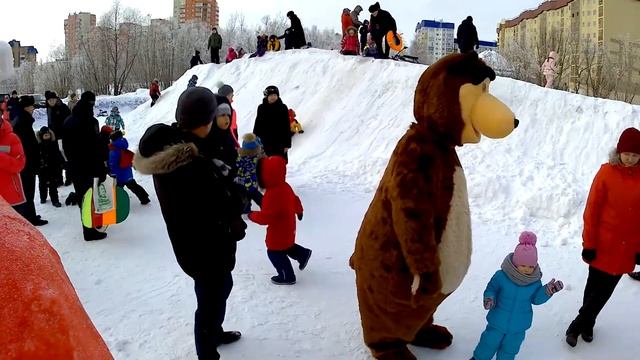 Нижневартовск, Масленица, Рябиновый бульвар.