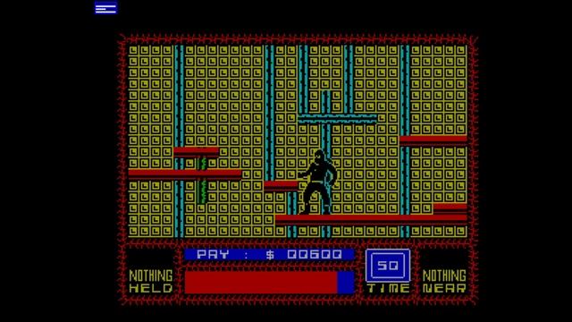 Saboteur на ZX spectrum смотреть онлайн