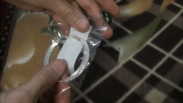 Распаковка с Аliexpress серьги кольца смотреть онлайн