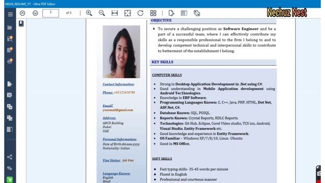Latest Resume Format 2020||Create Your Resume like this & Get interview calls soon||ResumeSample||C смотреть онлайн