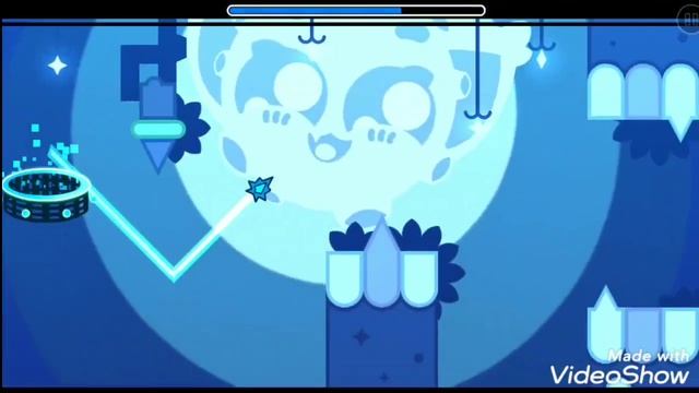 Geometry Dash | Moonlight🌝(Easter eggs🐣)|By Unzor|Pinkrice смотреть онлайн