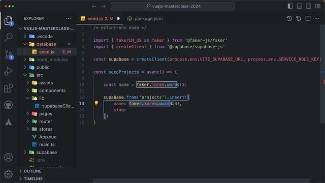 25 Seeding The Supabase Remote Database With Fakerjs