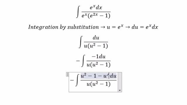 Calculus Help: Integral of dx/(e^2x-1) - Integration by substitutions смотреть онлайн