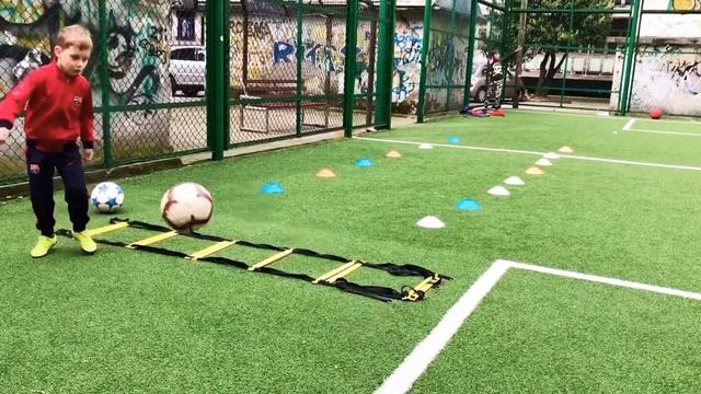 Контроль мяча, координация, пасы смотреть онлайн