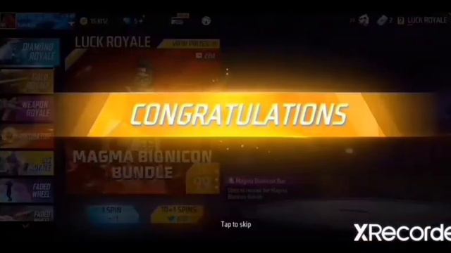 Luch Royal Bundel spin 🤑🤑Firee Fire Video Plz and Subscribe my chanal🙏🙏🙏 смотреть онлайн