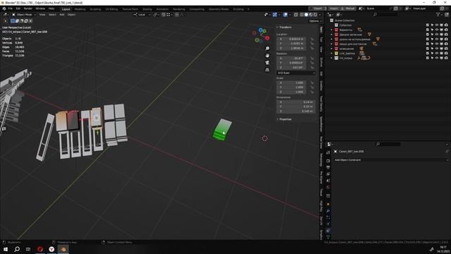 Кастомная настройка пивота в Blender - аддон Френдли пивот ( Friendly Pivot for Blender ) смотреть онлайн
