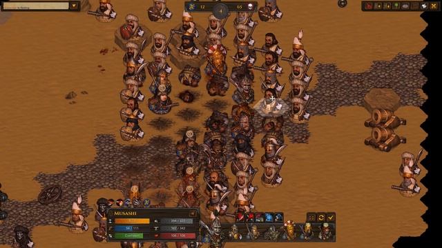 Battle Brothers: Battle against a southern army (87 units) смотреть онлайн