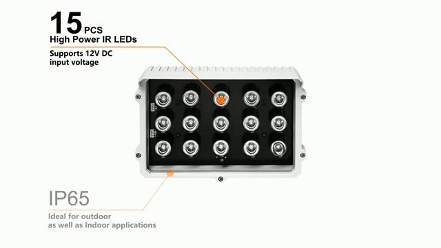 CMVISION CM-IR15 WIDE ANGLE 15PC POWER IR LED ILLUMINATOR смотреть онлайн